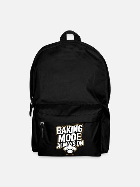 Baking Mode - Backmodus Immer An - Rucksack - Schwarz