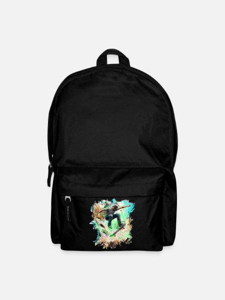 skateboarden - Rucksack - Schwarz