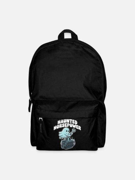 Geistermotor Haunting Engine Cartoon - Rucksack - Schwarz