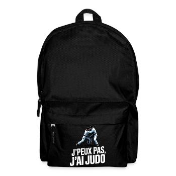 I can't I have judo humor gift - Backpack - black - Front