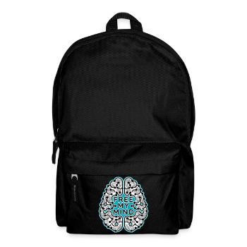 FREE MY MIND #1 - let's talk - Backpack - black - Front
