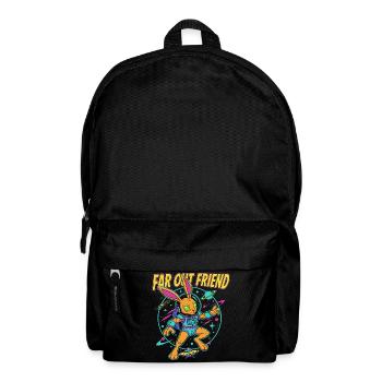 Far Out Bunny Space - Backpack - black - Front