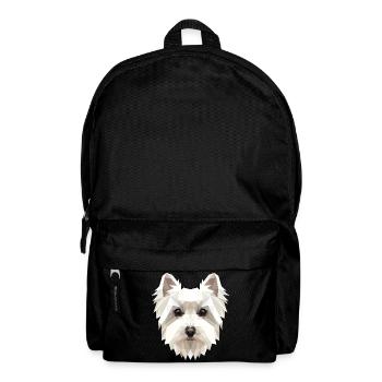 Maltese Little Maltese Dog Love Sweet Maltese - Backpack - black - Front