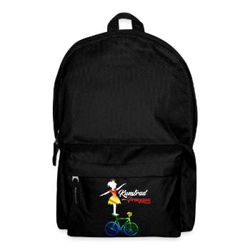 Kunstrad, Kunstradfahren, Hallenradsport - Rucksack - Schwarz - Vorne