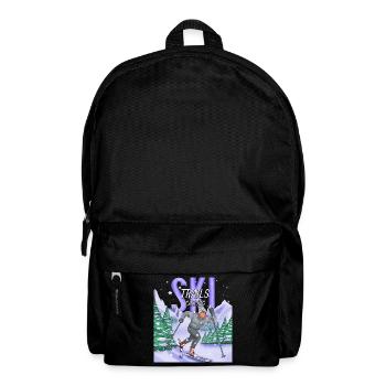 Ski Trails Calling Cross-Country Sports - Backpack - black - Front