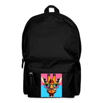 girafe - Sac à dos - noir - Devant