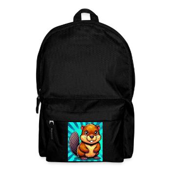 Bieber - Rucksack - Schwarz - Vorne