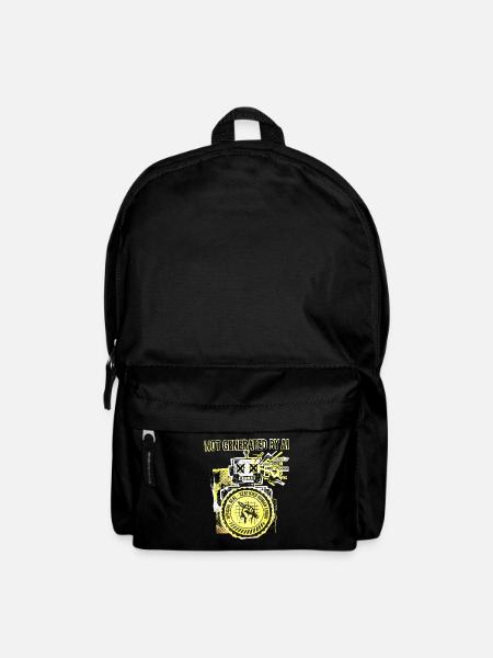AI Human Error - Rucksack - Schwarz
