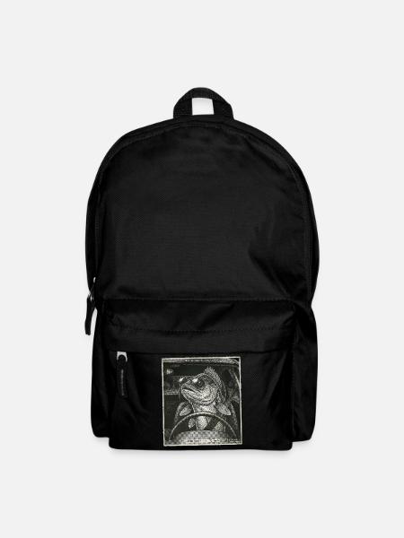 Zander Geblitzt - Rucksack - Schwarz