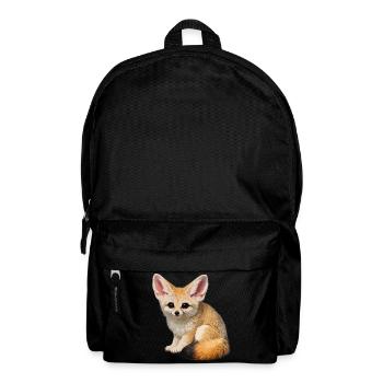 Renard du désert fennec - Sac à dos - noir - Devant