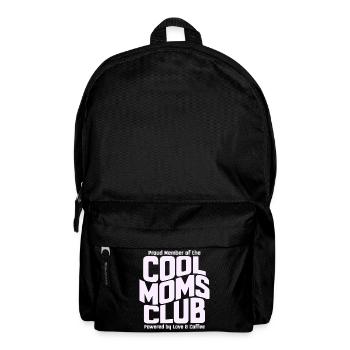 Cool Moms Club - Muttertag Mama Geschenk - Rucksack - Schwarz - Vorne