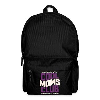 Cool Moms Club - Mama Geschenk Muttertag   - Rucksack - Schwarz - Vorne