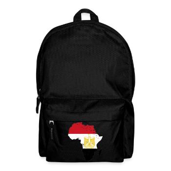 Ägypten_Flagge_Afrika_used - Rucksack - Schwarz - Vorne