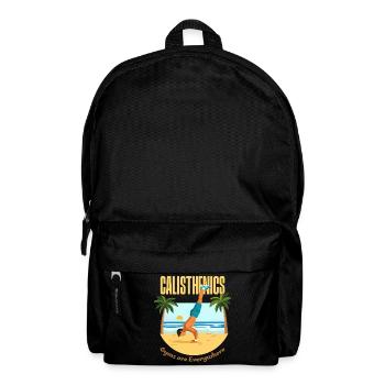 Calisthenics on the beach - Backpack - black - Front