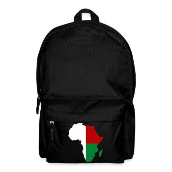Drapeau de Madagascar Afrique - Sac à dos - noir - Devant