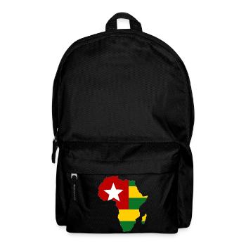 Togo_Flagge_Afrika - Sac à dos - noir - Devant