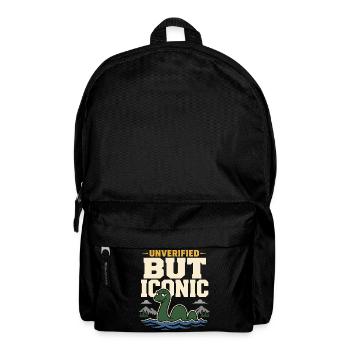 Loch Ness Monster Nessie Loch Ness Cryptid - Rucksack - Schwarz - Vorne