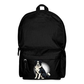 Border Collie Propriétaire Collie Amant de Collie - Sac à dos - noir - Devant