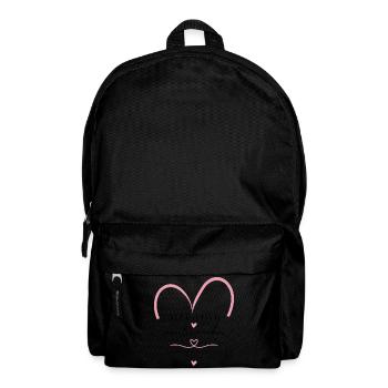 Cœur d’amour de soi | Positive Vibes Design - Sac à dos - noir - Devant