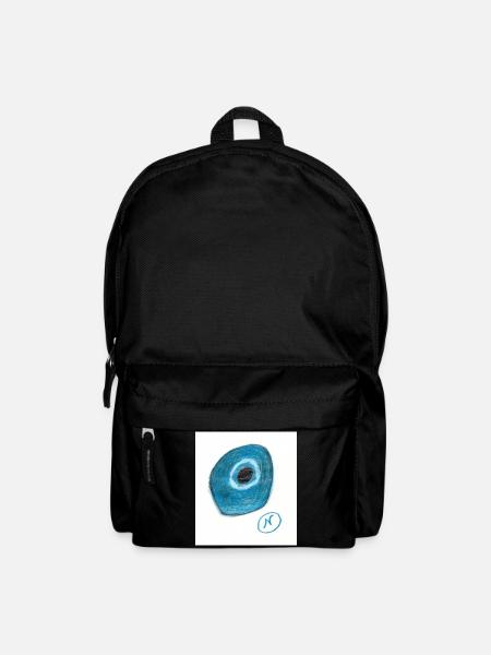 Blue_magic_eye - Rucksack - Schwarz