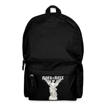 Rock & Roll Angel Statue - Backpack - black - Front
