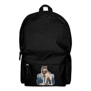 Wolf - Rucksack - Schwarz - Vorne