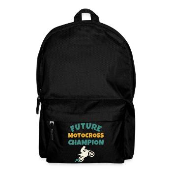 Future Motocross Champion Kids - Backpack - black - Front