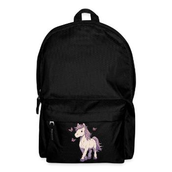 Bangs with butterflies - Backpack - black - Front