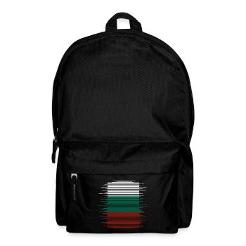 Drapeau Bulgarie Drapeau bulgare Sables d'Or - Sac à dos - noir - Devant