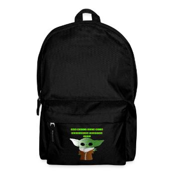 Klein Joda - Rucksack - Schwarz - Vorne