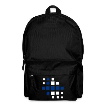 Finlande Drapeau Suomi Drapeau finlandais utilisé Look - Sac à dos - noir - Devant