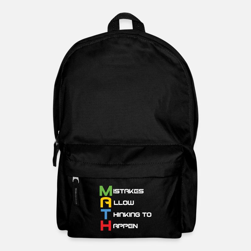 Mathelehrer - Rucksack - Schwarz
