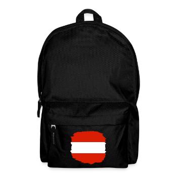 Austria Flag Austria Austrian Flag AT - Backpack - black - Front