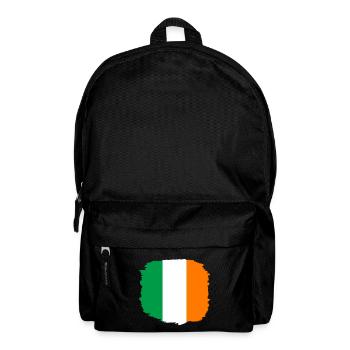 Drapeau de l’Irlande Vintage Drapeau irlandais Dublin - Sac à dos - noir - Devant