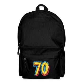 70 Number Comic - Backpack - black - Front