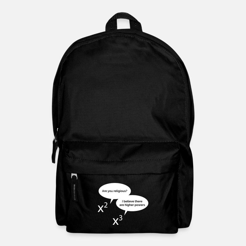 Hohe Potenzen Mathe - Rucksack - Schwarz
