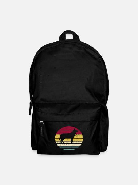 Harzer Fuchs Retro Vintage Silhouette - Rucksack - Schwarz