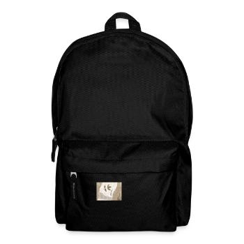 Abstract Go with the Flow 3 in Beige - Rucksack - Schwarz - Vorne