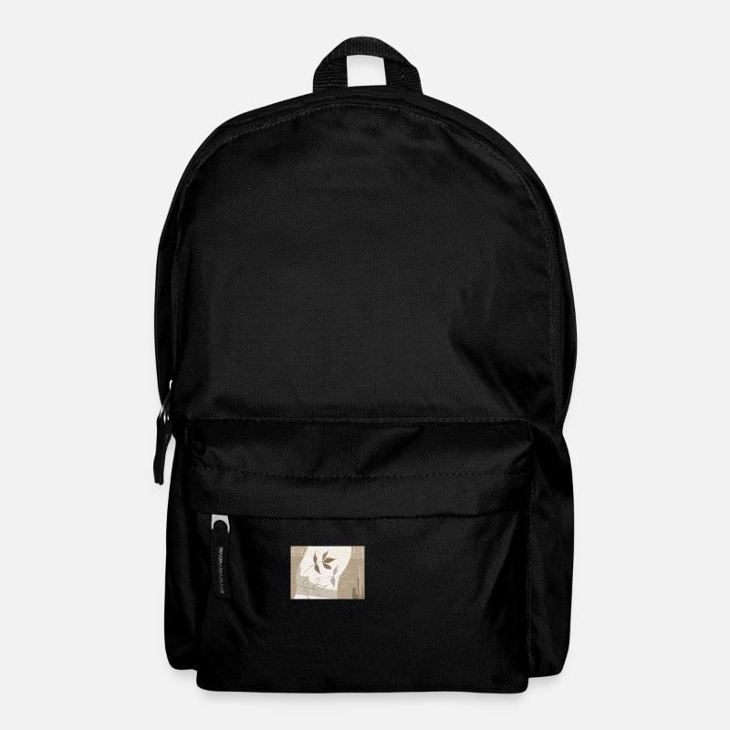 Abstract Go with the Flow 3 en beige - Sac à dos - noir