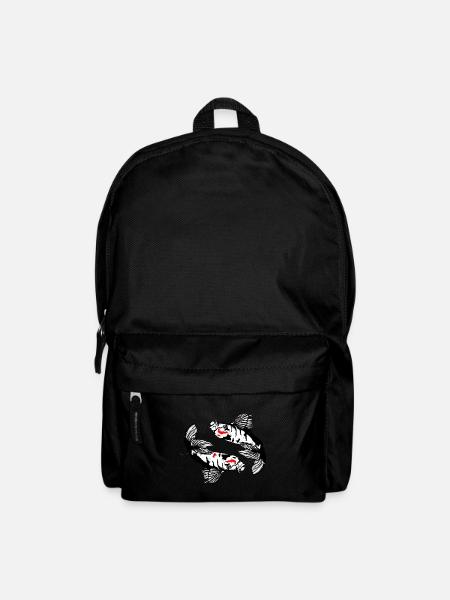 Koi carp in doubles - Backpack - black