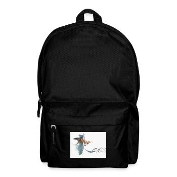 Piercing Through Minimal, Abstract - Backpack - black - Front