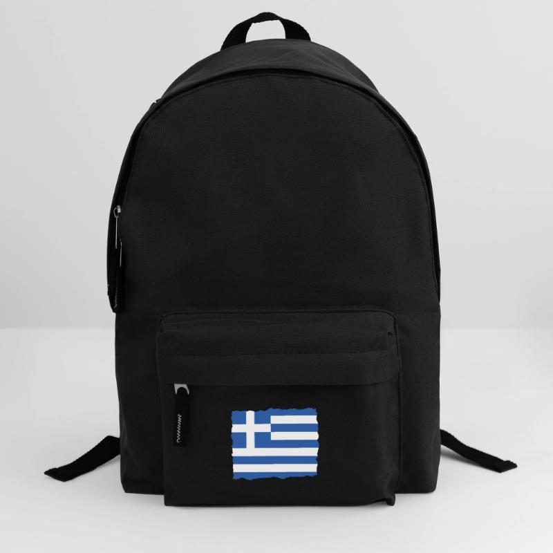 Drapeau de la Grèce Hellas Athènes Drapeau de la Grèce Sac à dos