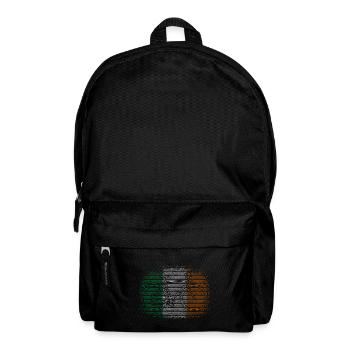 Ireland Flag Vintage Irish Flag Dublin - Backpack - black - Front