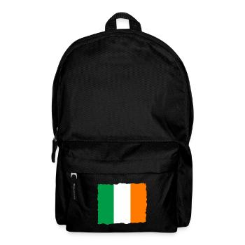 Drapeau de l’Irlande Vintage Drapeau irlandais Dublin - Sac à dos - noir - Devant