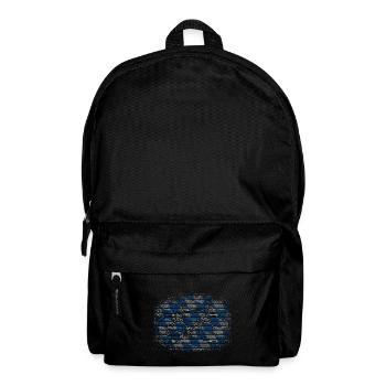 Bavaria Flag Used Look Bavarian Flag Vintage - Backpack - black - Front