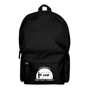 Physicist parents - Backpack - black - Front