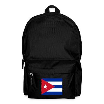 Cuba Flag Caribbean Vacation Cuba Travel Havana - Backpack - black - Front