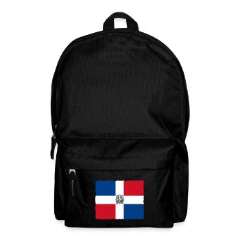 République dominicaine drapeau Dom Rep drapeau Voyage - Sac à dos - noir - Devant