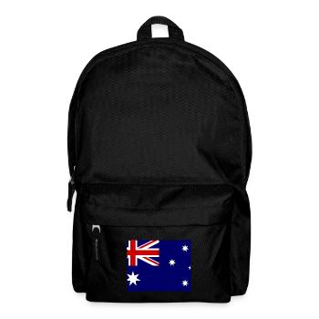 Australien Flagge Down Under Australische Fahne - Rucksack - Schwarz - Vorne