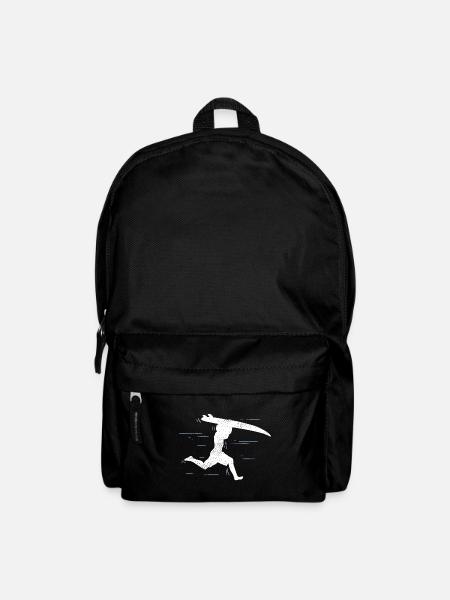 Surfeur surfeur boarder course à pied - Sac à dos - noir